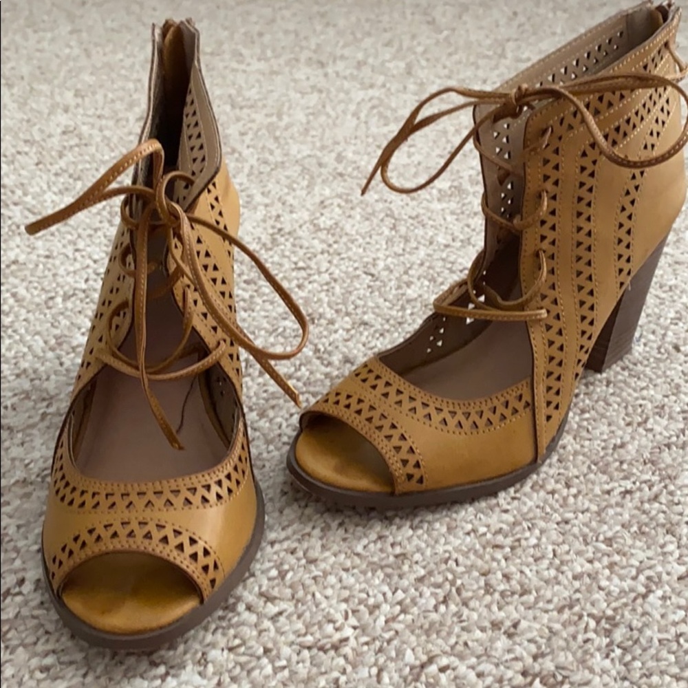 Tan sandals